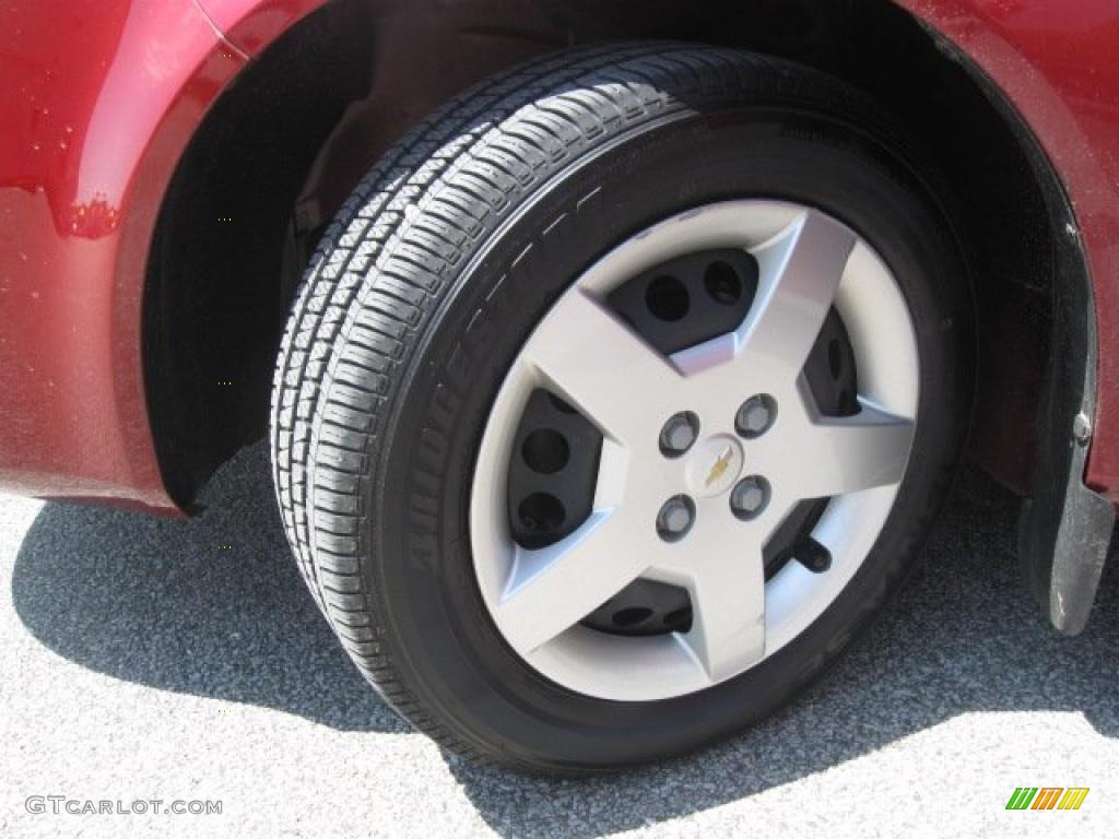 2007 Cobalt LT Sedan - Victory Red / Gray photo #11
