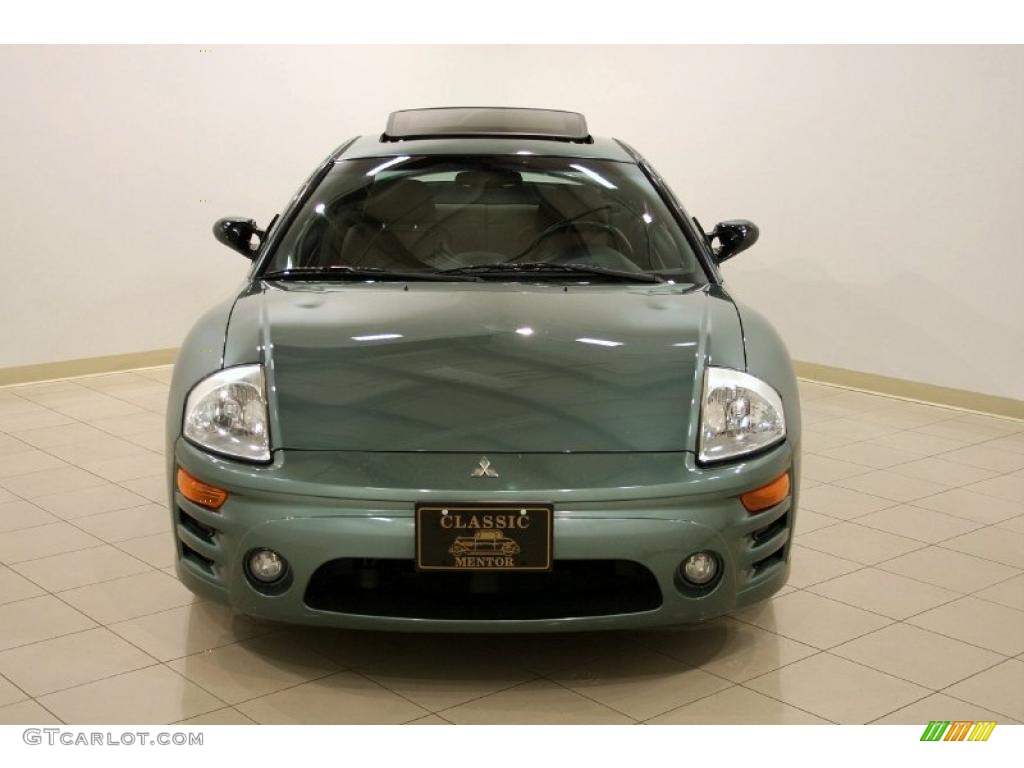2004 Eclipse GT Coupe - Machine Green Metallic / Sand Blast photo #2