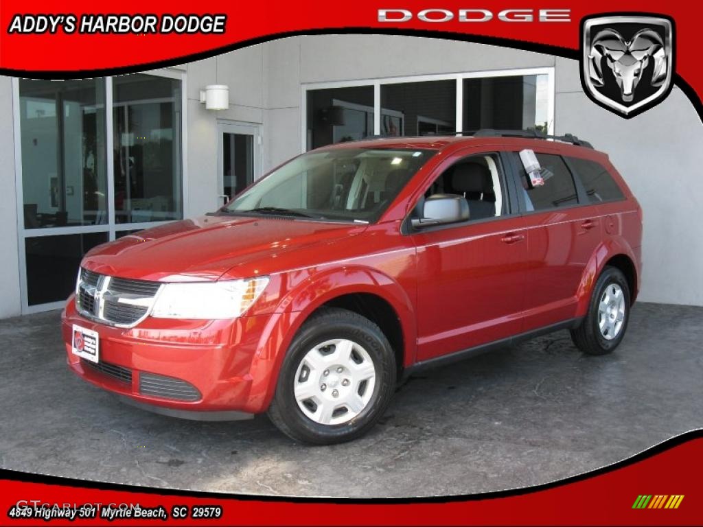 Inferno Red Crystal Pearl Coat Dodge Journey