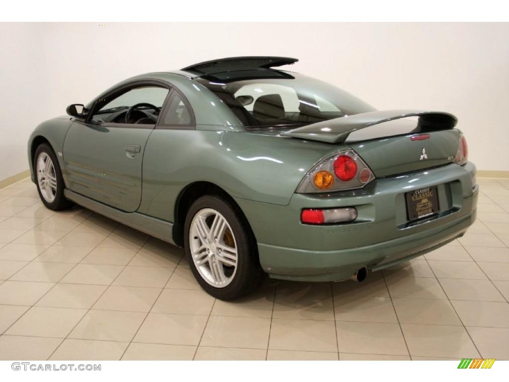 2004 Eclipse GT Coupe - Machine Green Metallic / Sand Blast photo #5