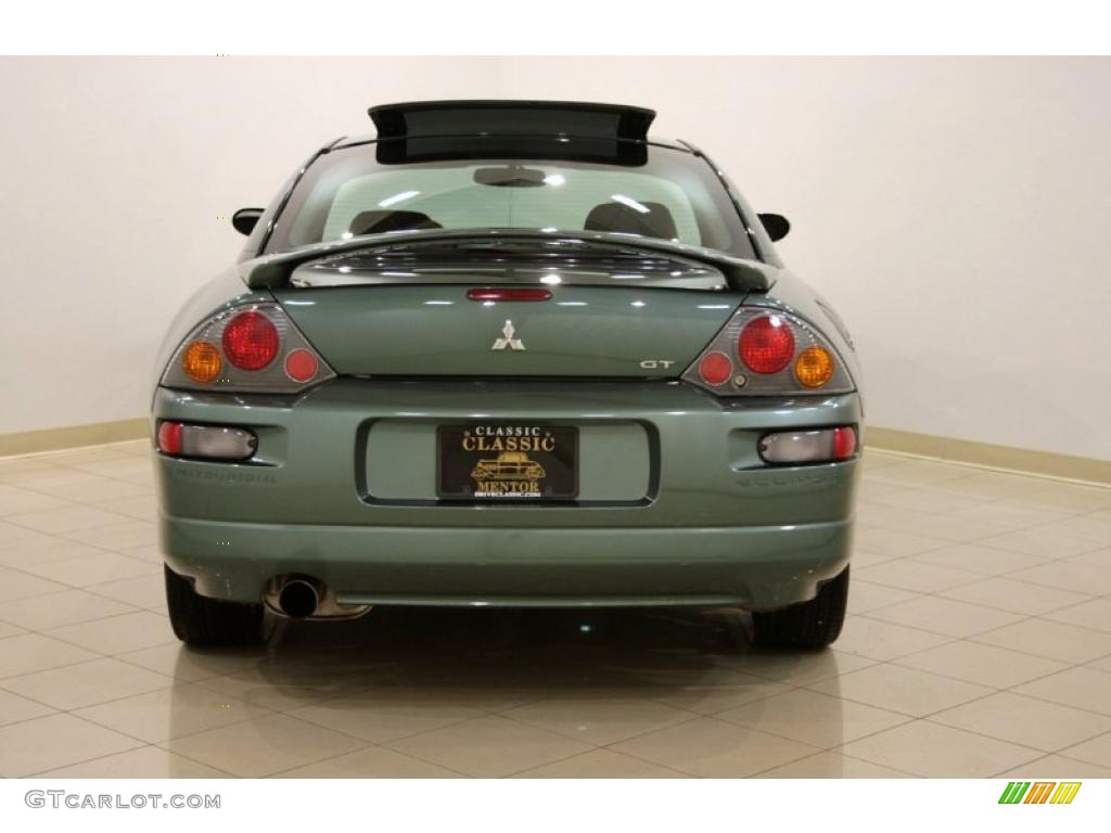 2004 Eclipse GT Coupe - Machine Green Metallic / Sand Blast photo #6