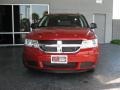 2010 Inferno Red Crystal Pearl Coat Dodge Journey SE  photo #3