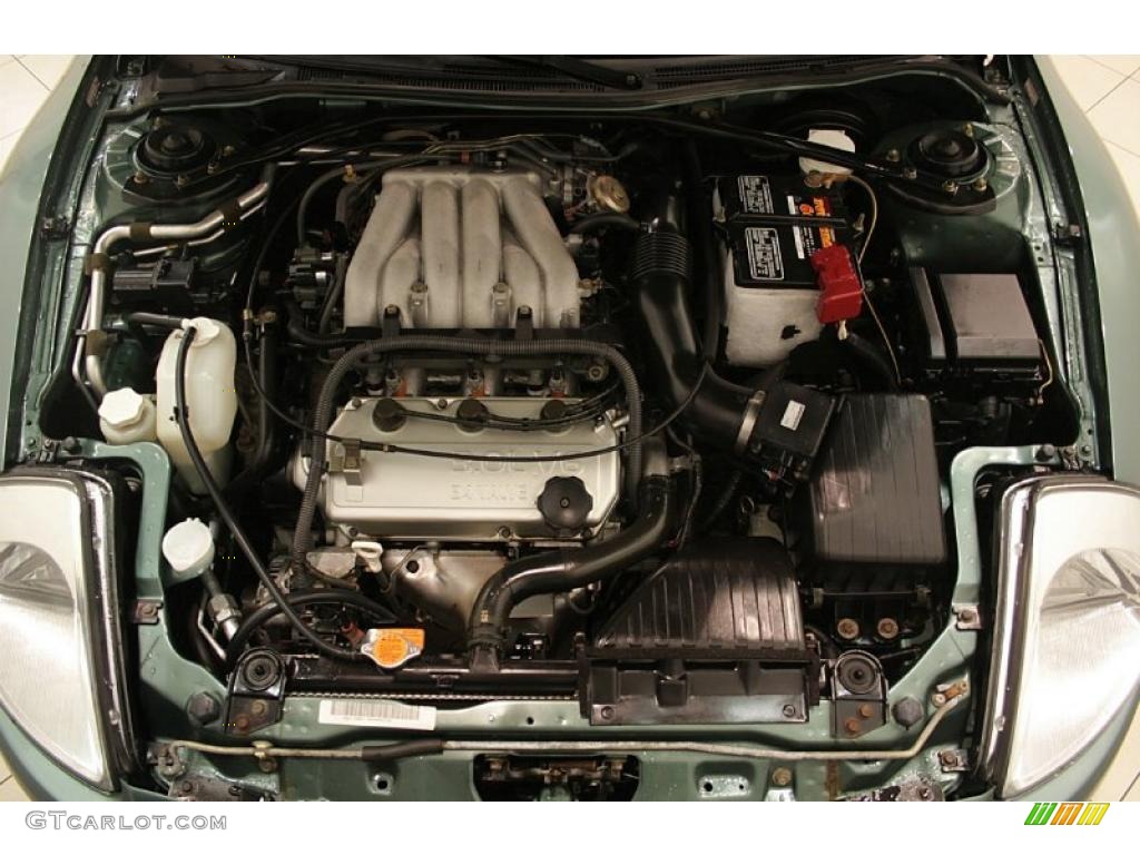 2004 Eclipse GT Coupe - Machine Green Metallic / Sand Blast photo #19