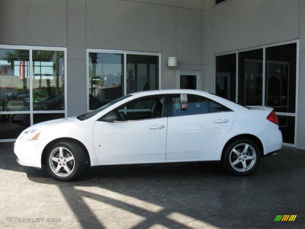 2009 G6 GT Sedan - Summit White / Ebony photo #6