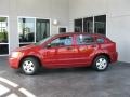 2008 Inferno Red Crystal Pearl Dodge Caliber SE  photo #6