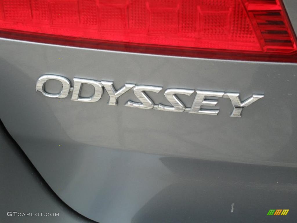 2007 Odyssey EX - Slate Green Metallic / Gray photo #10