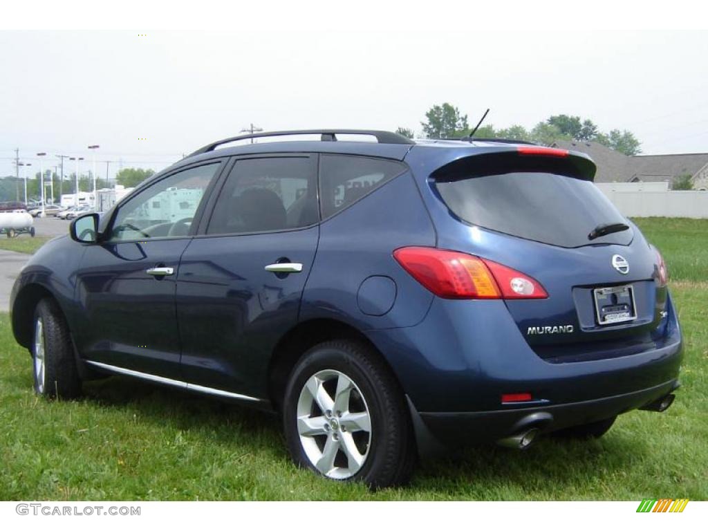 2009 Murano S AWD - Deep Sapphire Metallic / Beige photo #3