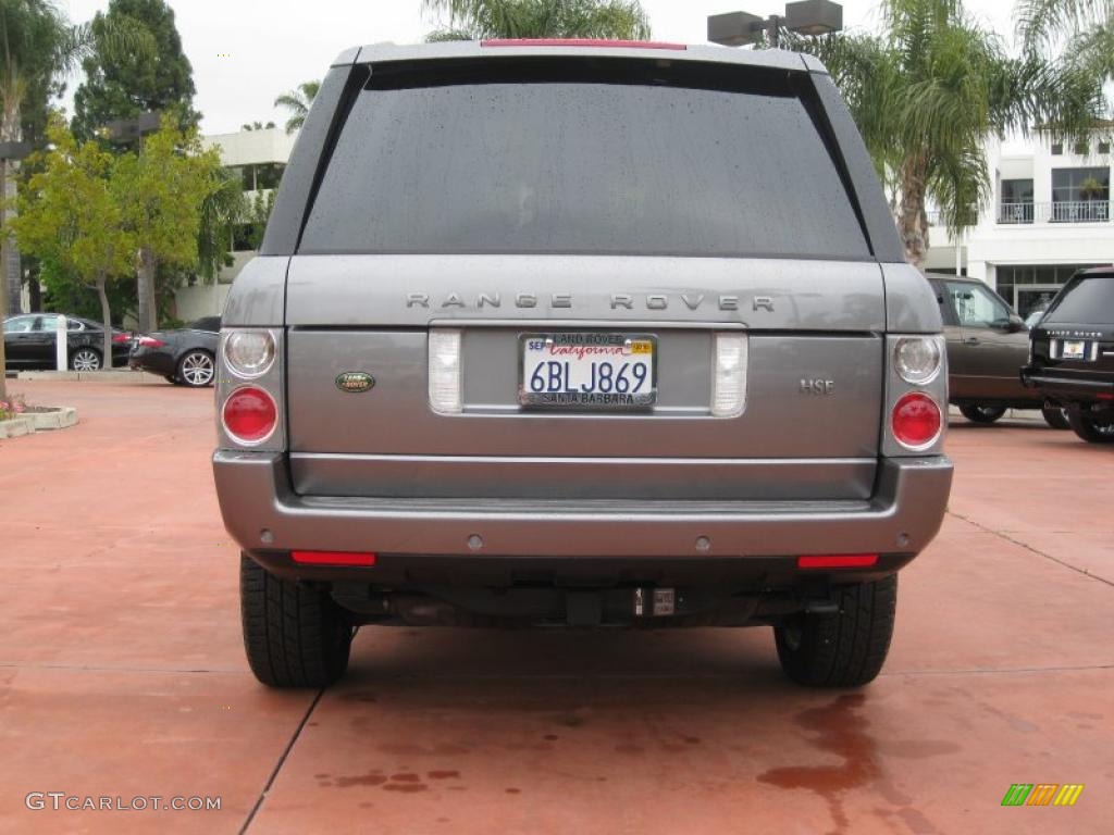 2007 Range Rover HSE - Stornoway Grey Metallic / Charcoal photo #6