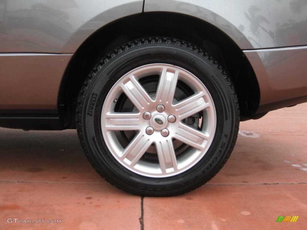 2007 Range Rover HSE - Stornoway Grey Metallic / Charcoal photo #21