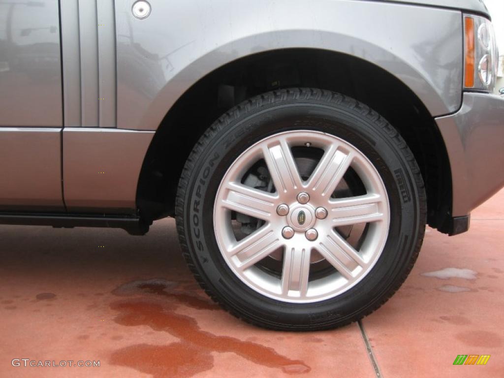 2007 Range Rover HSE - Stornoway Grey Metallic / Charcoal photo #23