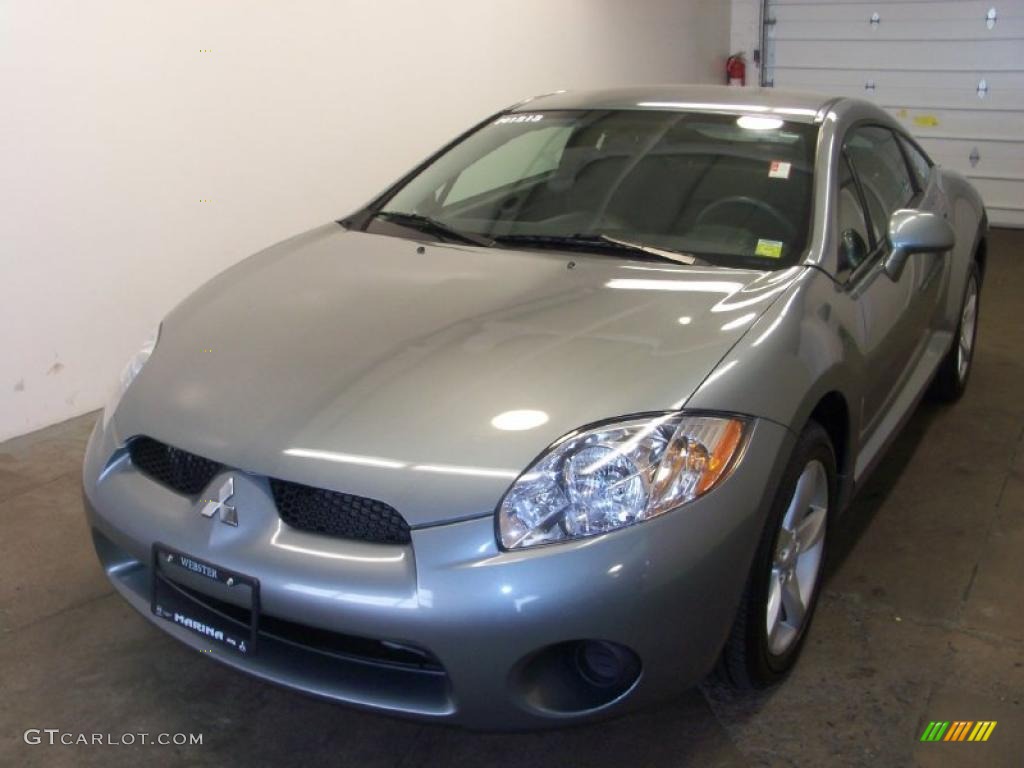 2008 Eclipse GS Coupe - Satin Meisai Gray Pearl / Dark Charcoal photo #1