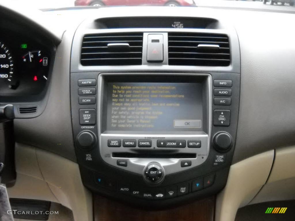 2007 Accord EX-L V6 Sedan - Taffeta White / Ivory photo #13