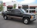 Black 1995 Chevrolet C/K K1500 Extended Cab 4x4
