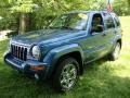 2003 Atlantic Blue Pearl Jeep Liberty Limited 4x4  photo #2