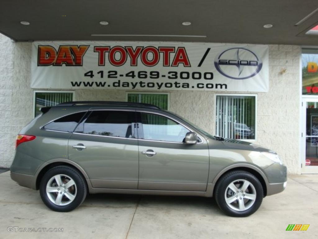 2008 Veracruz Limited AWD - Natural Khaki Metallic / Beige photo #1