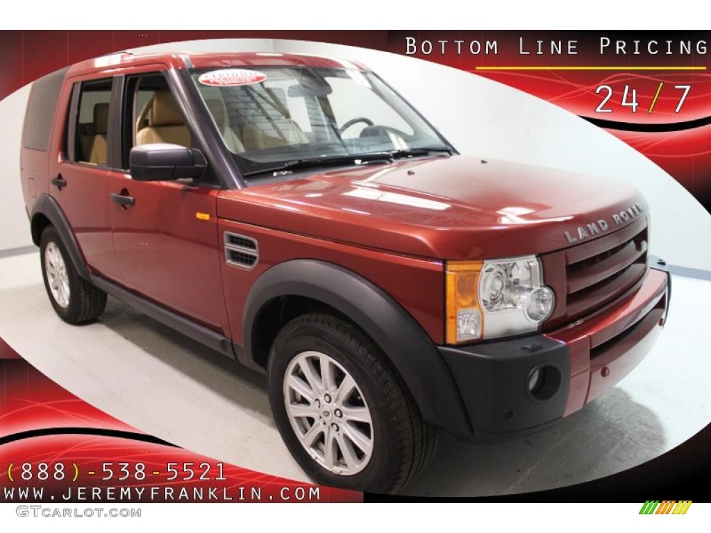 Rimini Red Metallic Land Rover LR3