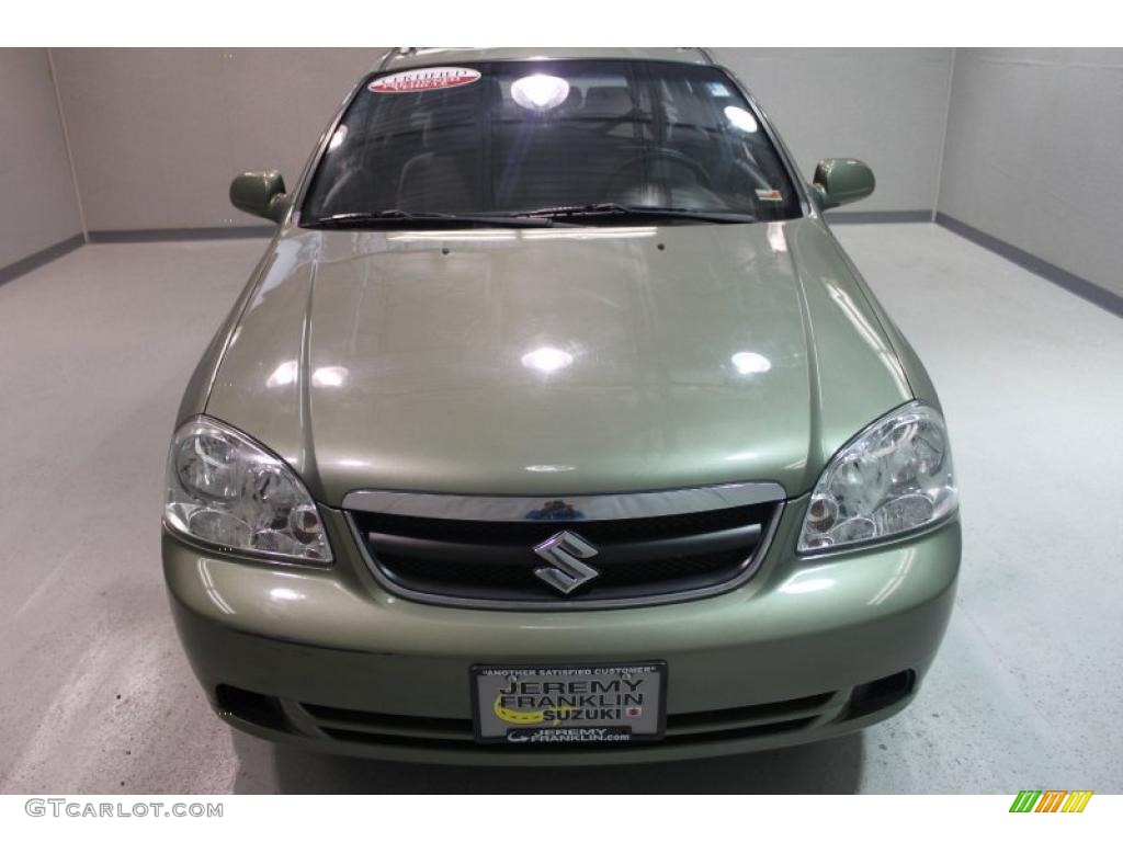 2006 Forenza Wagon - Desert Green Metallic / Grey photo #2