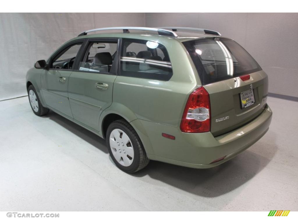 2006 Forenza Wagon - Desert Green Metallic / Grey photo #4