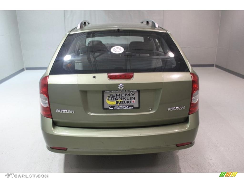 2006 Forenza Wagon - Desert Green Metallic / Grey photo #5