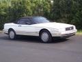 White Diamond Pearl 1989 Cadillac Allante Convertible