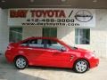 Vermillion Red - Focus SE Sedan Photo No. 1