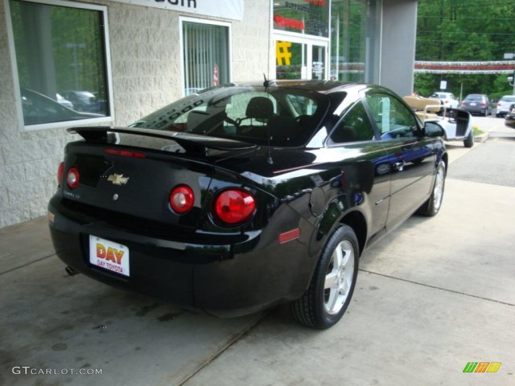 2007 Cobalt LT Coupe - Black / Ebony photo #2