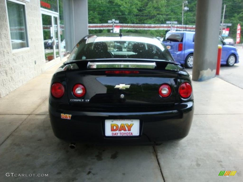 2007 Cobalt LT Coupe - Black / Ebony photo #3