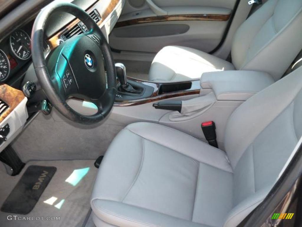 2007 3 Series 328i Sedan - Sparkling Graphite Metallic / Grey photo #17