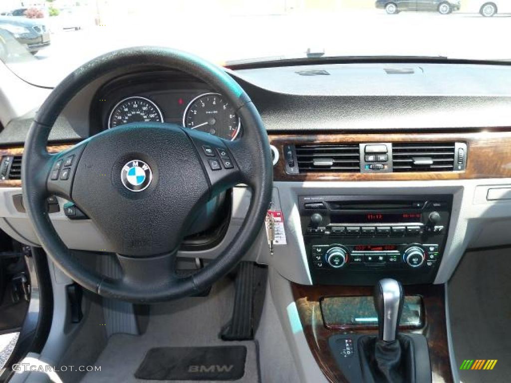2007 3 Series 328i Sedan - Sparkling Graphite Metallic / Grey photo #18