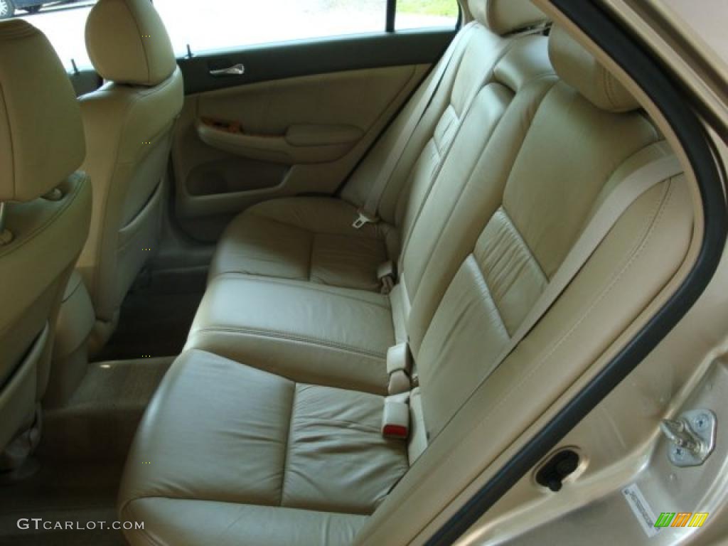 2003 Accord EX-L Sedan - Desert Mist Metallic / Ivory photo #9