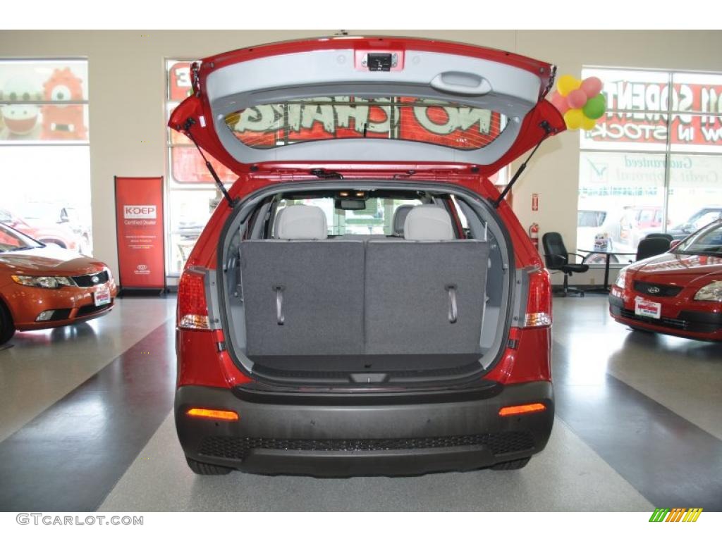 2011 Sorento LX - Spicy Red / Gray photo #26