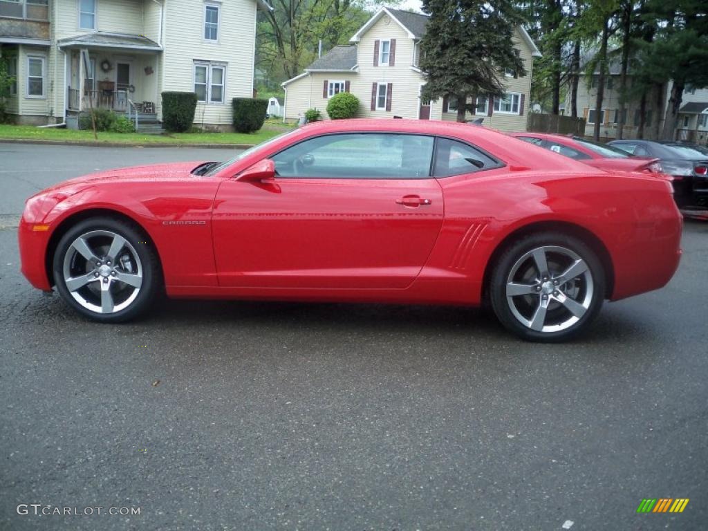 2010 Camaro LT/RS Coupe - Victory Red / Black photo #8