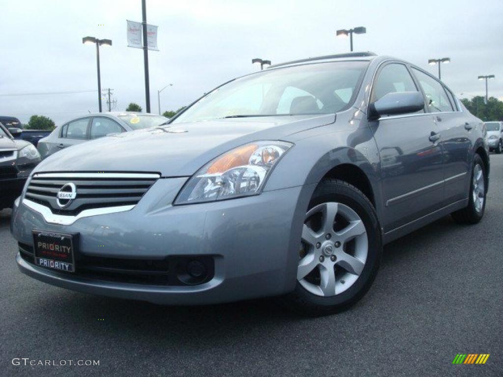 2008 Altima 2.5 S - Precision Gray Metallic / Charcoal photo #1