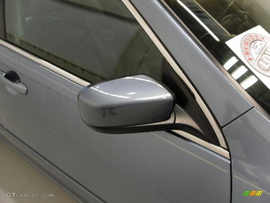 2007 Accord EX-L Sedan - Cool Blue Metallic / Gray photo #29