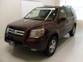 2008 Dark Cherry Pearl Honda Pilot EX-L  photo #1