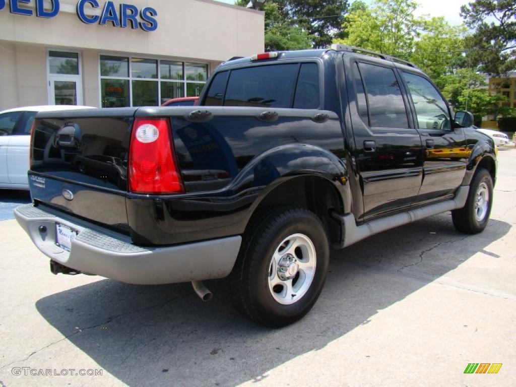 2003 Explorer Sport Trac XLS - Black / Medium Pebble photo #8