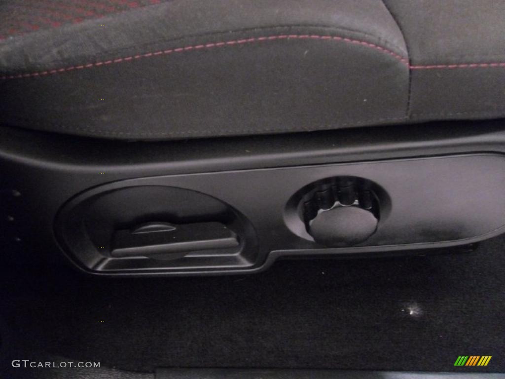 2007 F150 FX2 Sport SuperCrew - Black / Black/Red photo #19