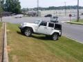 2010 Stone White Jeep Wrangler Unlimited Sahara 4x4  photo #8