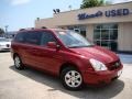 2007 Claret Red Kia Sedona LX  photo #31