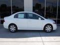 Taffeta White - Civic LX Sedan Photo No. 2