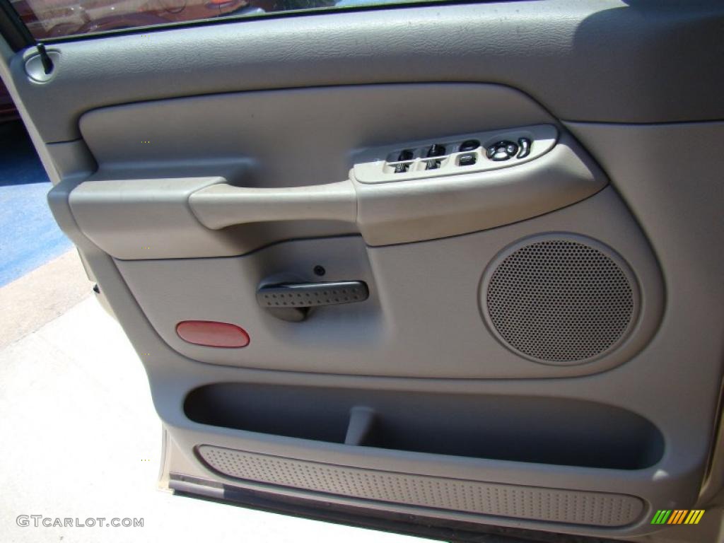 2004 Ram 1500 SLT Quad Cab - Light Almond Pearl / Taupe photo #18