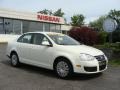 2008 Campanella White Volkswagen Jetta S Sedan  photo #1