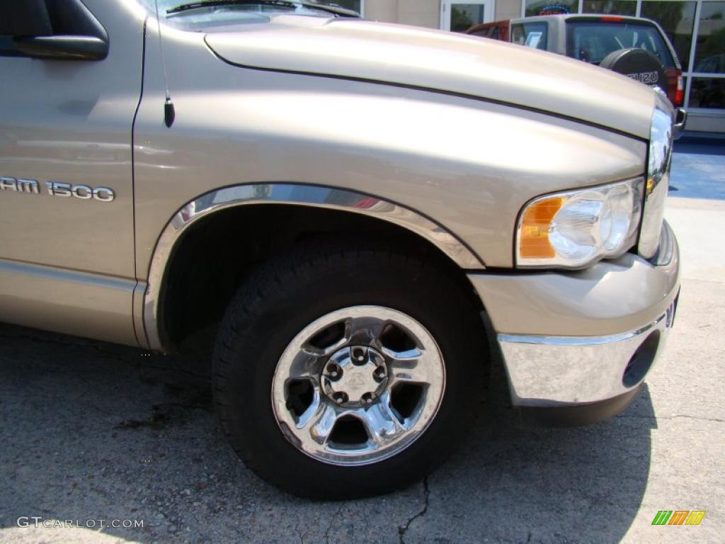 2004 Ram 1500 SLT Quad Cab - Light Almond Pearl / Taupe photo #28