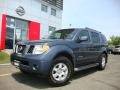 2005 Silverton Blue Pearl Nissan Pathfinder SE Off Road 4x4  photo #1