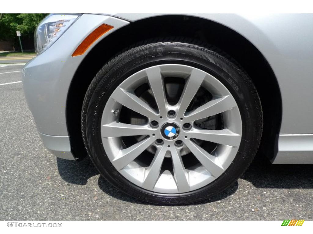 2010 3 Series 328i xDrive Sedan - Titanium Silver Metallic / Black photo #17