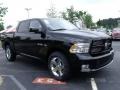 2010 Brilliant Black Crystal Pearl Dodge Ram 1500 Sport Crew Cab  photo #4