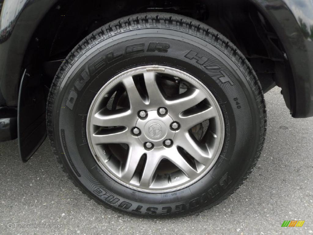2006 Sequoia SR5 4WD - Black / Light Charcoal photo #23