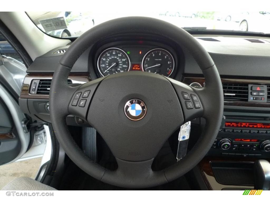 2010 3 Series 328i xDrive Sedan - Titanium Silver Metallic / Black photo #38