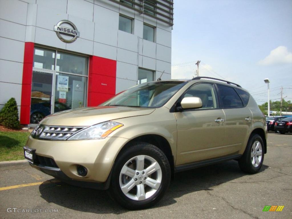 2007 Murano S AWD - Chardonnay Metallic / Cafe Latte photo #4