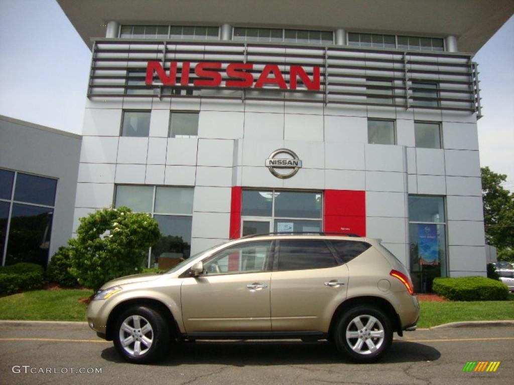 2007 Murano S AWD - Chardonnay Metallic / Cafe Latte photo #6